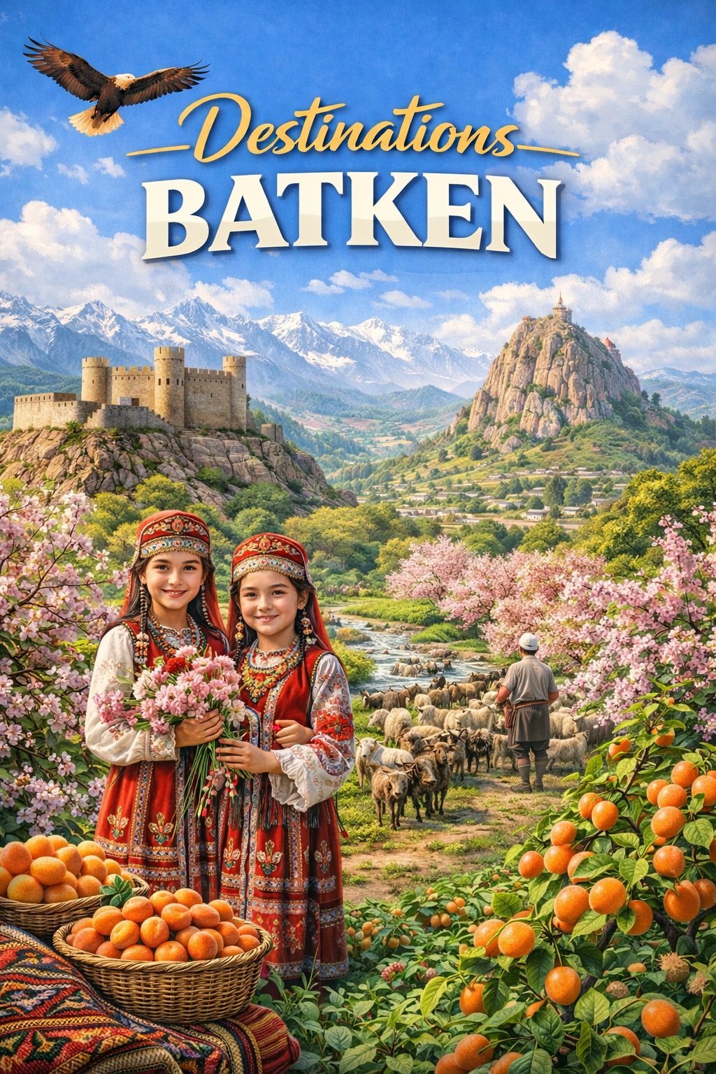 Batken – Kyrgyzstan Apricot Valley & Remote Southern Mountain Region