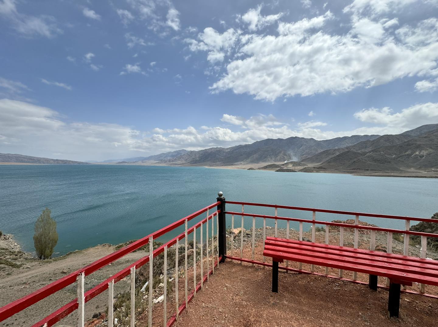 Orto-Tokoy Reservoir, Kyrgyzstan